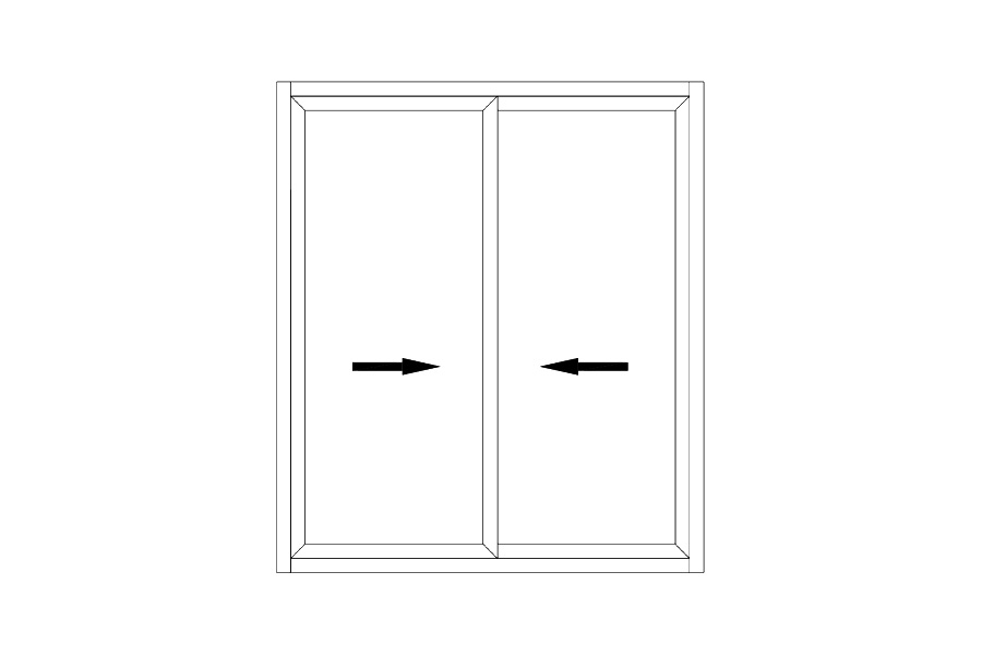 95 Sliding doors (thermal break)