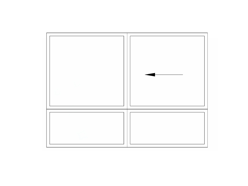 100 Sliding window ( non thermal break)